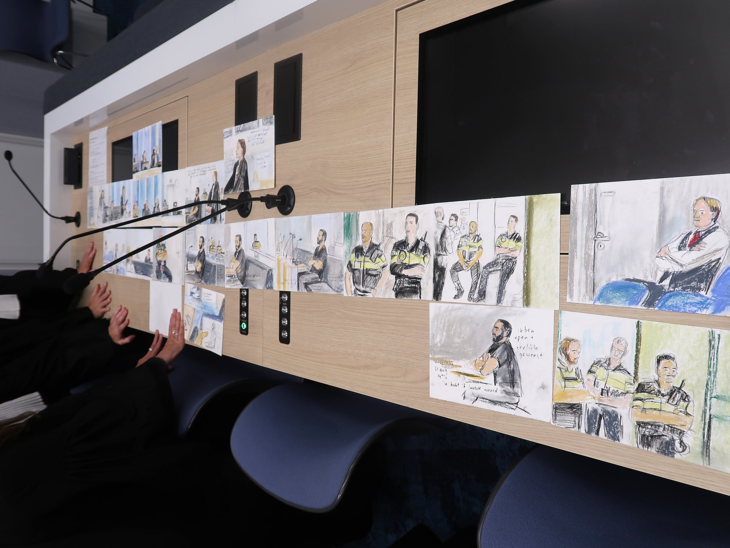 Courtroom Sketches