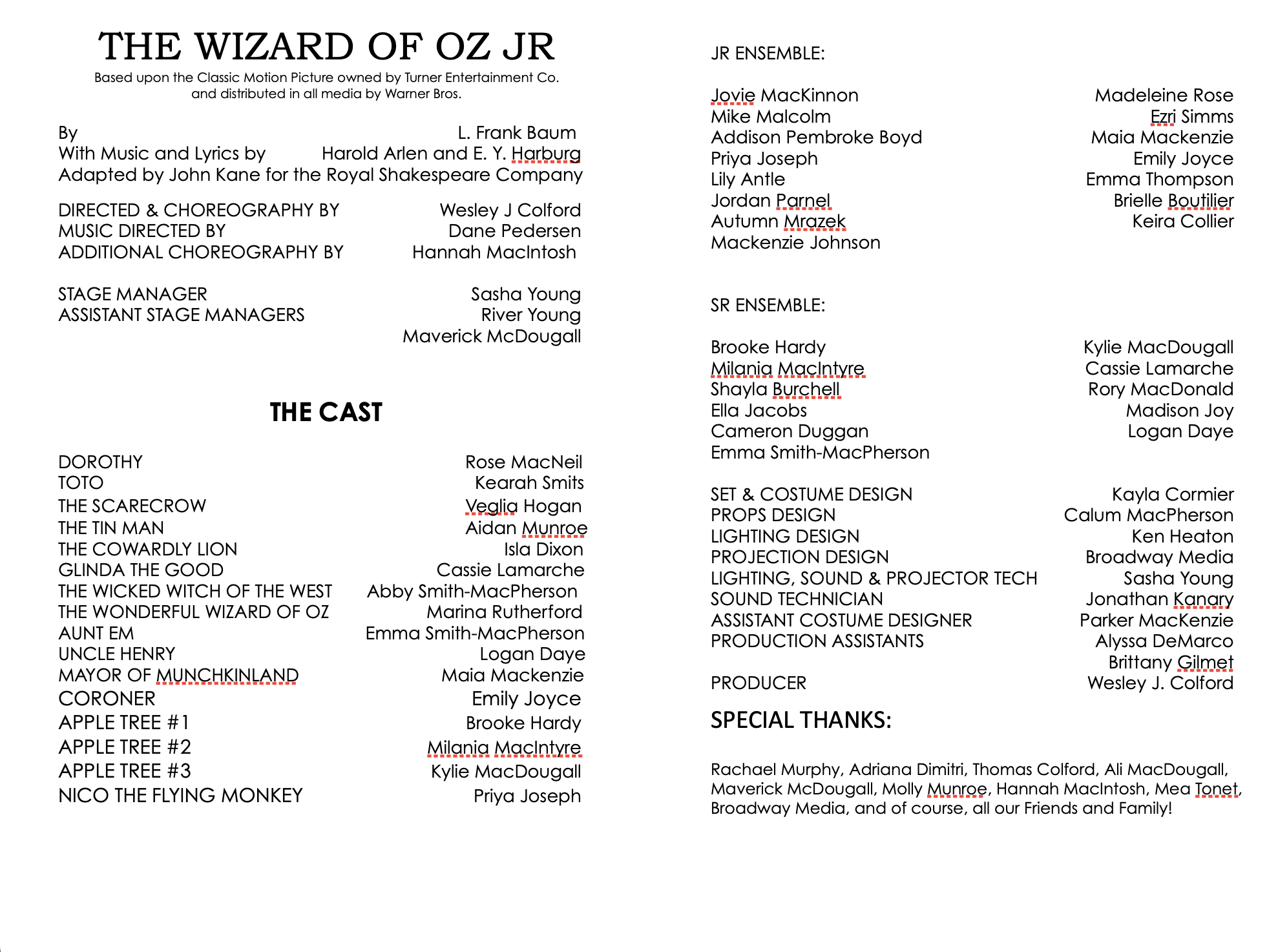 The Wizard of OZ JR Program 2.png