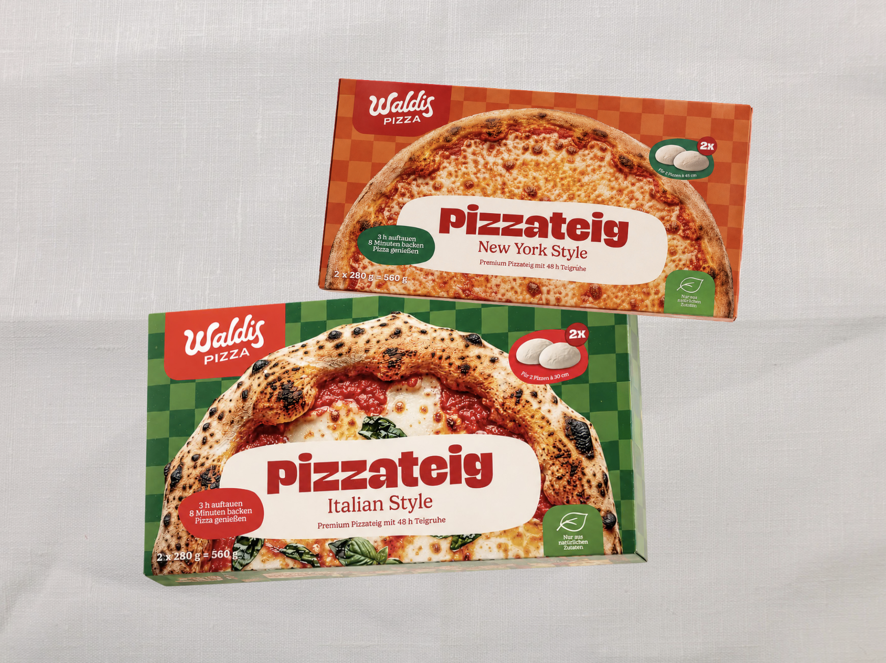 Packaging Waldis Pizza