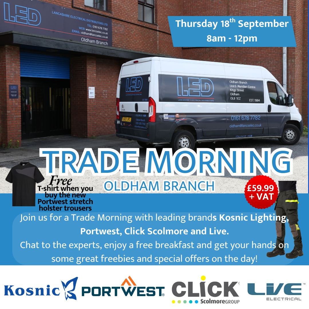 Oldham’s first Trade Morning on 18th September!