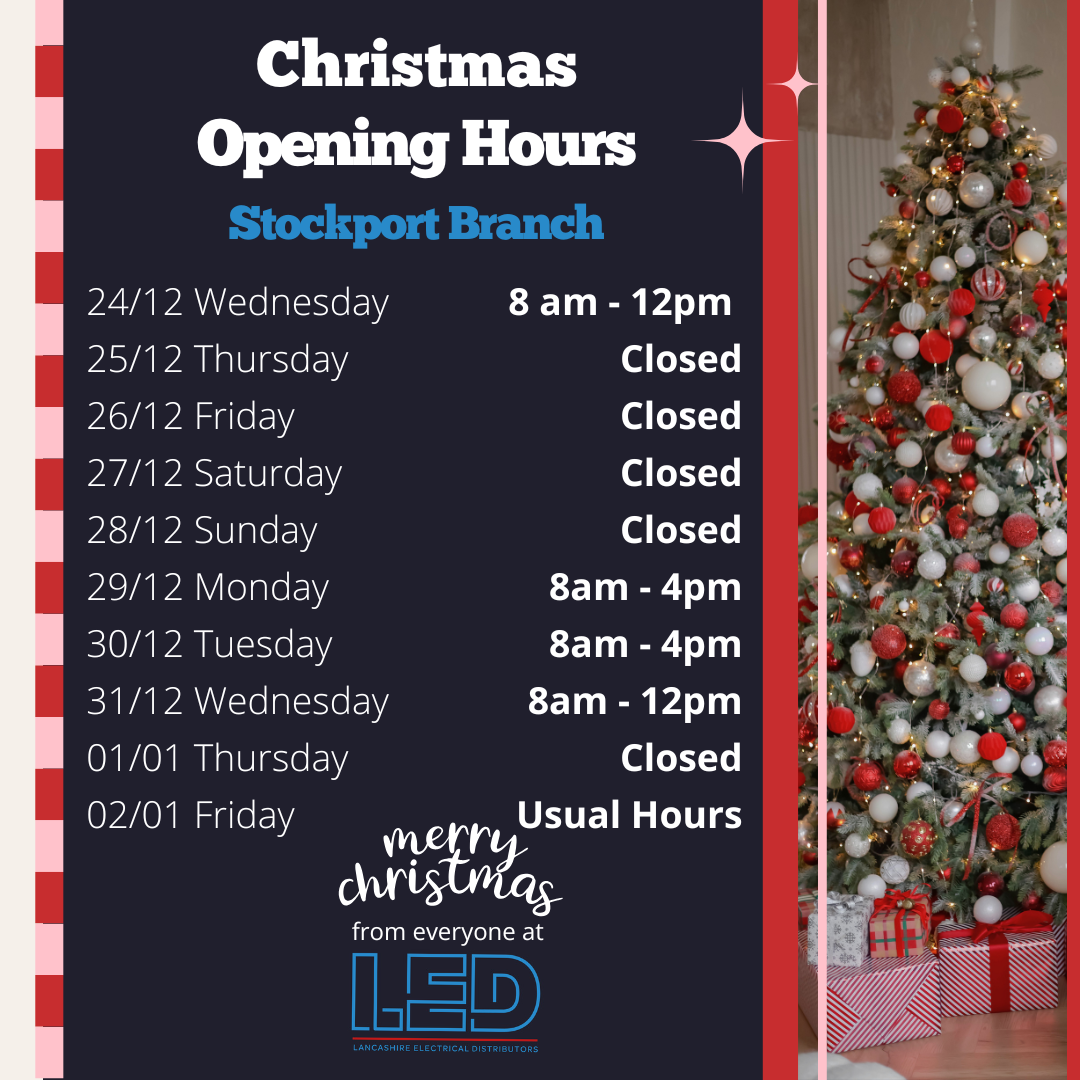 Christmas Opening Times