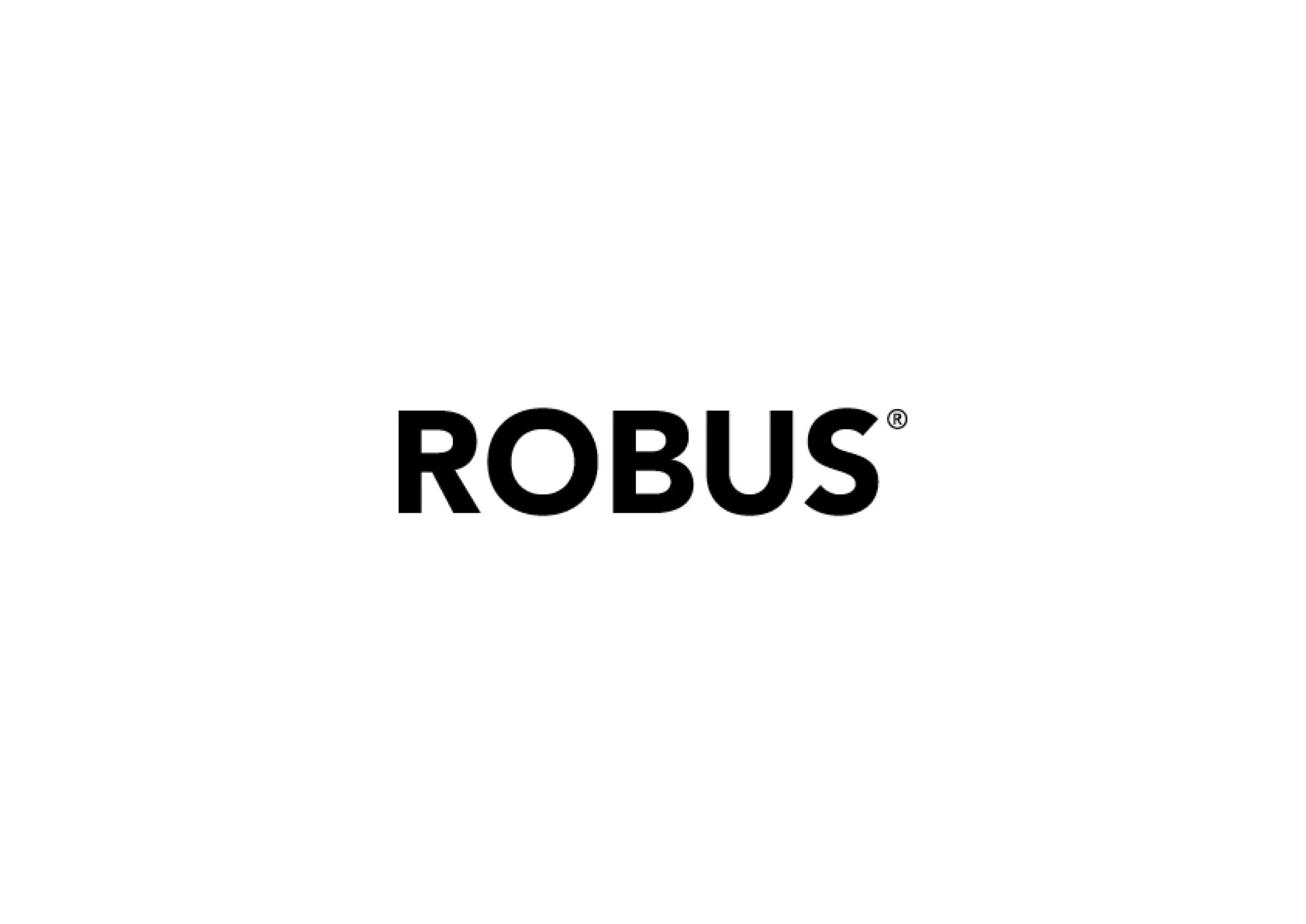 ROBUS logo on a white background
