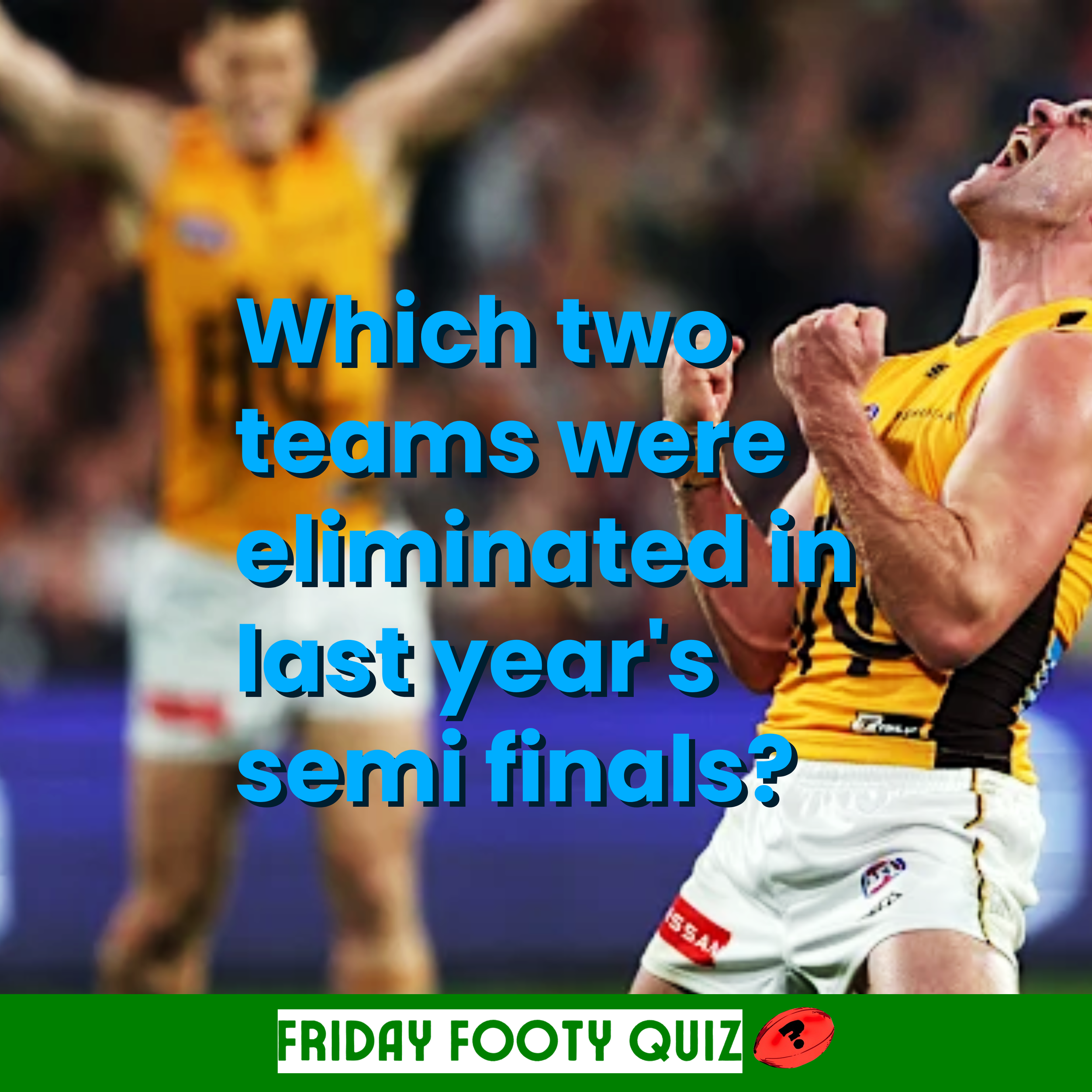 Friday Sept. 11 - Semi Finals