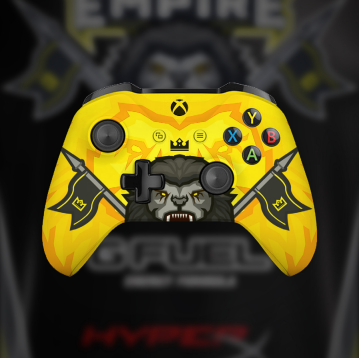 Branding for Pride Esports, a proposed esports team housed under EMPIRE Arena's roof.