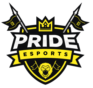 Branding for Pride Esports, a proposed esports team housed under EMPIRE Arena's roof.