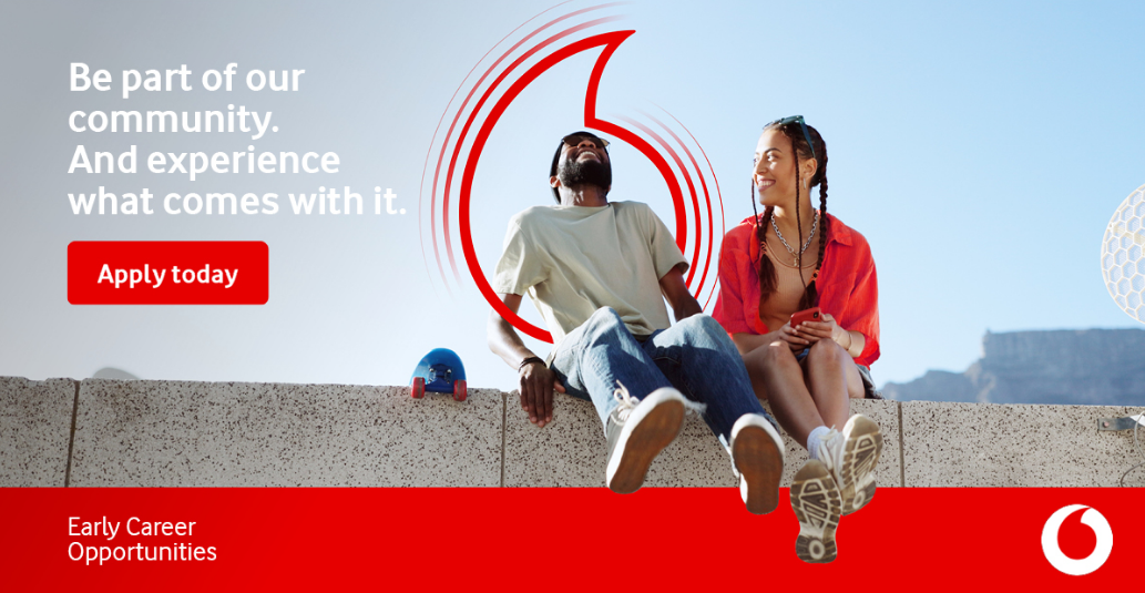 Vodafone 'Act Up' Early Careers Campaign