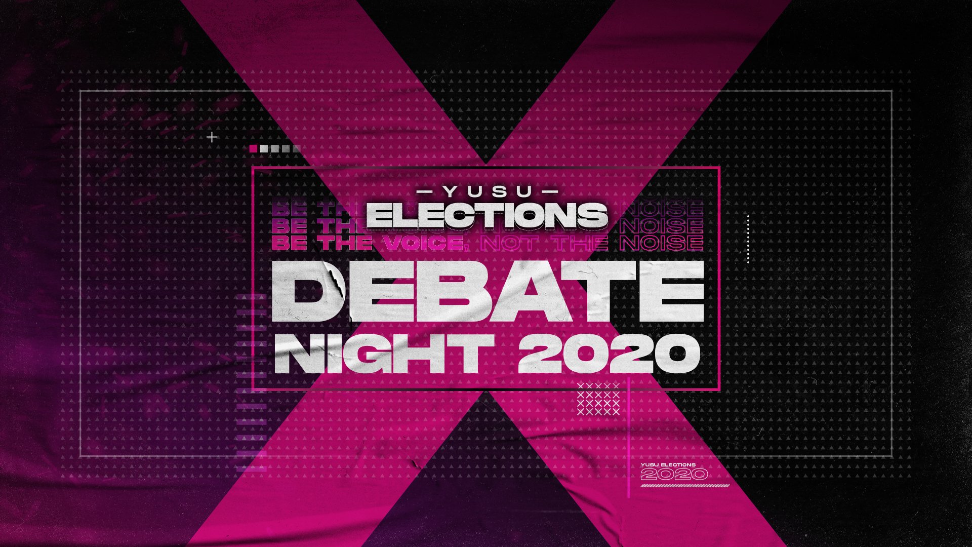 The 2020 YUSU student election campaign