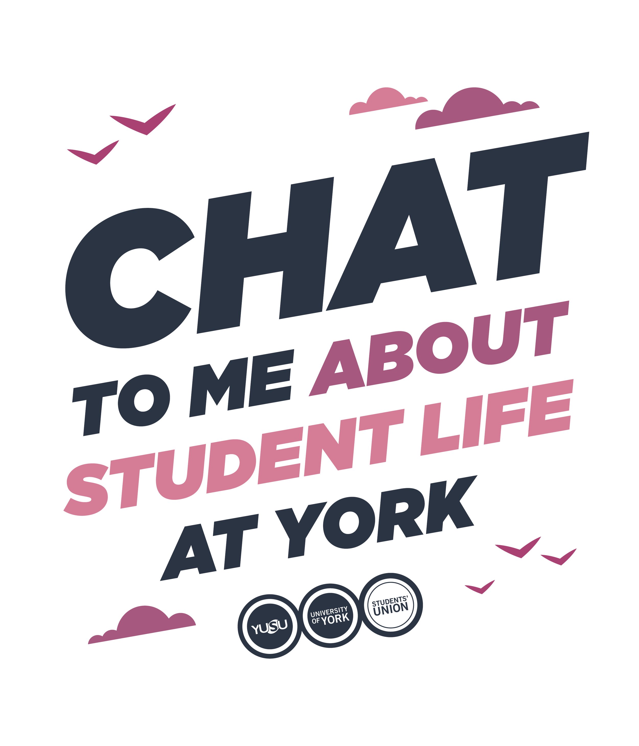 Love York, YUSU's 'welcome branding' for new students