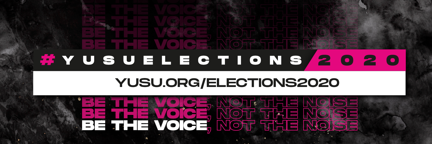 The 2020 YUSU student election campaign