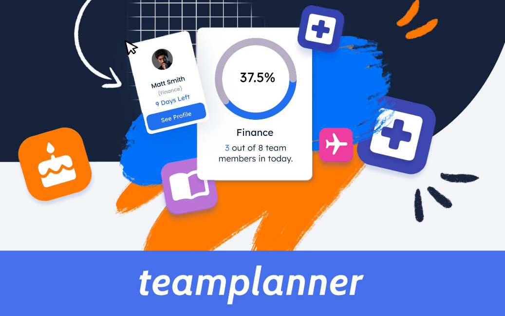 branding for teamplanner, a web tool for organising and requesting PTO