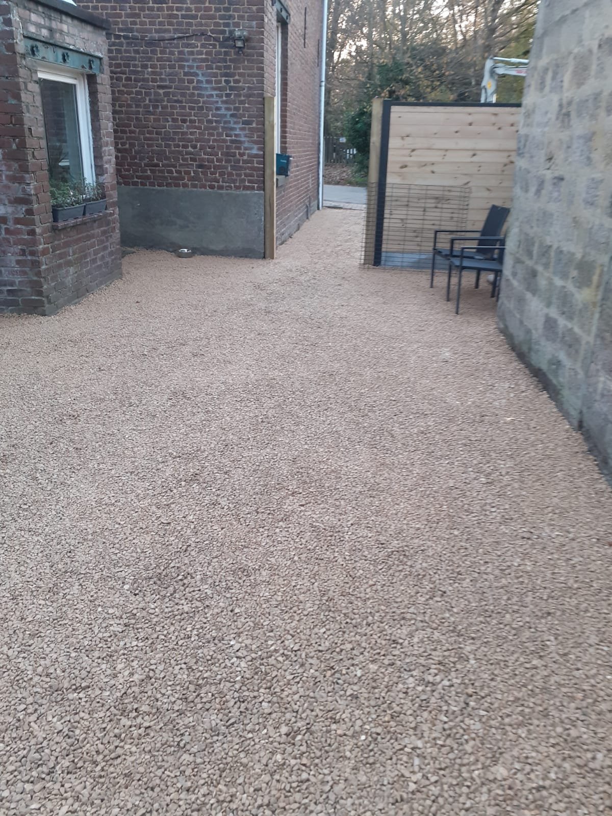 Terras waterdoorlatend