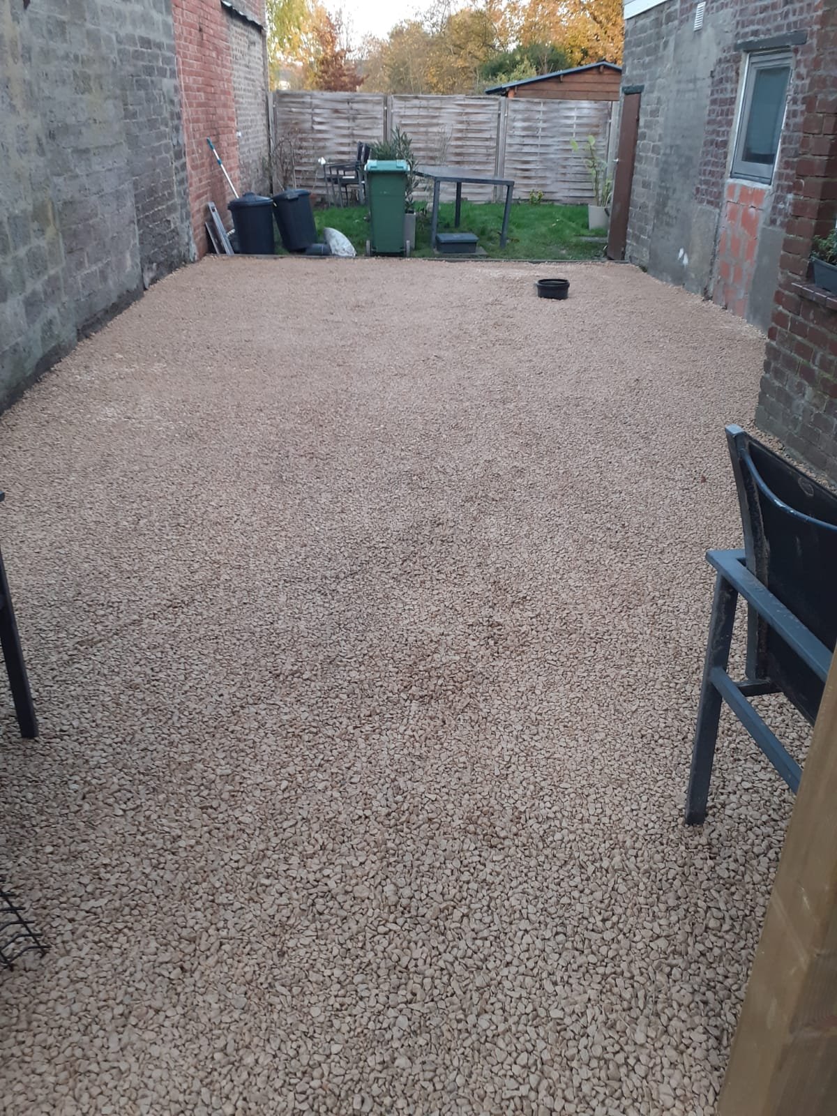 Terras waterdoorlatend