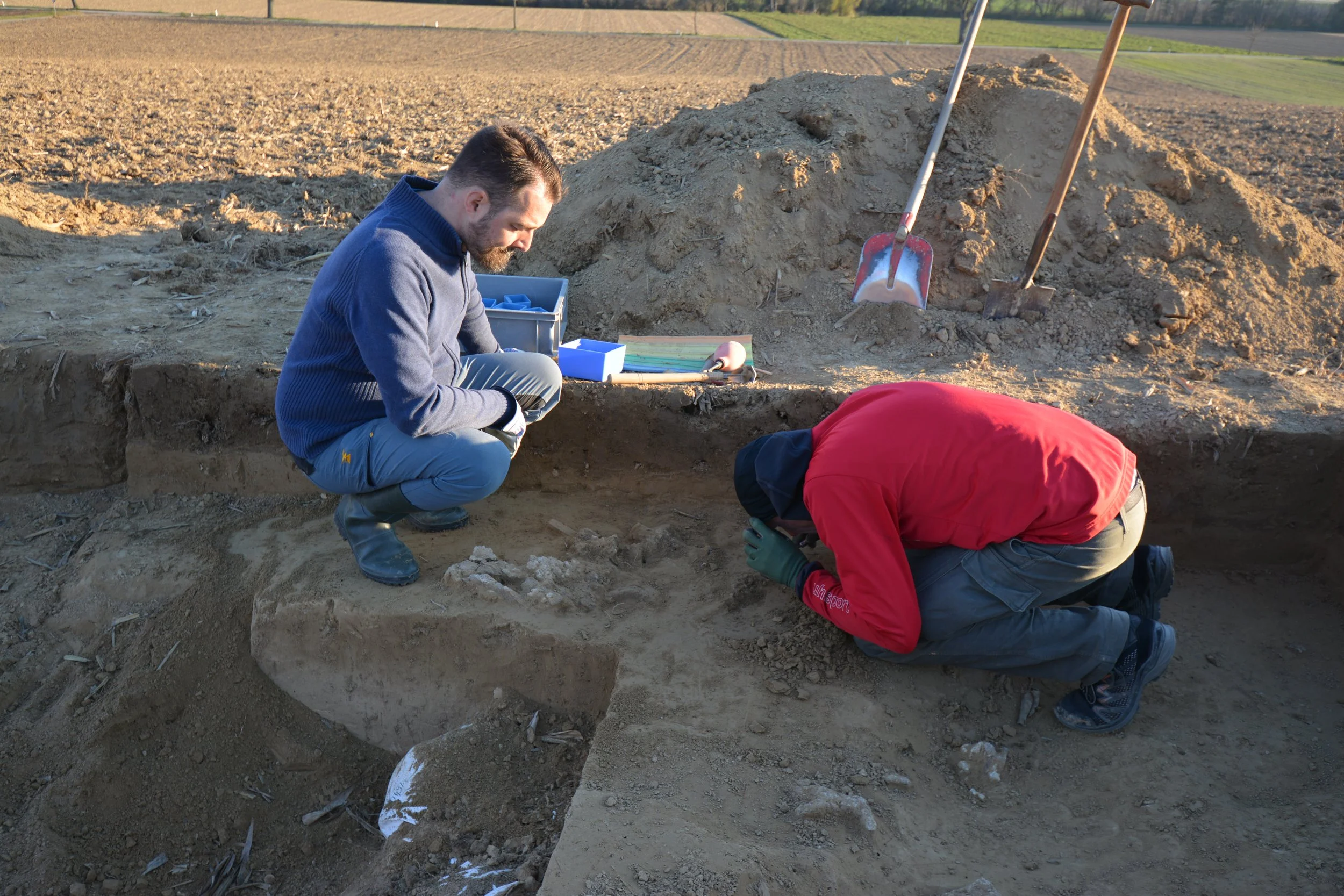 Langmannersdorf, excavations 2025