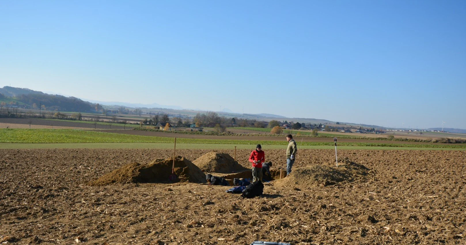 Langmannersdorf, excavations 2025