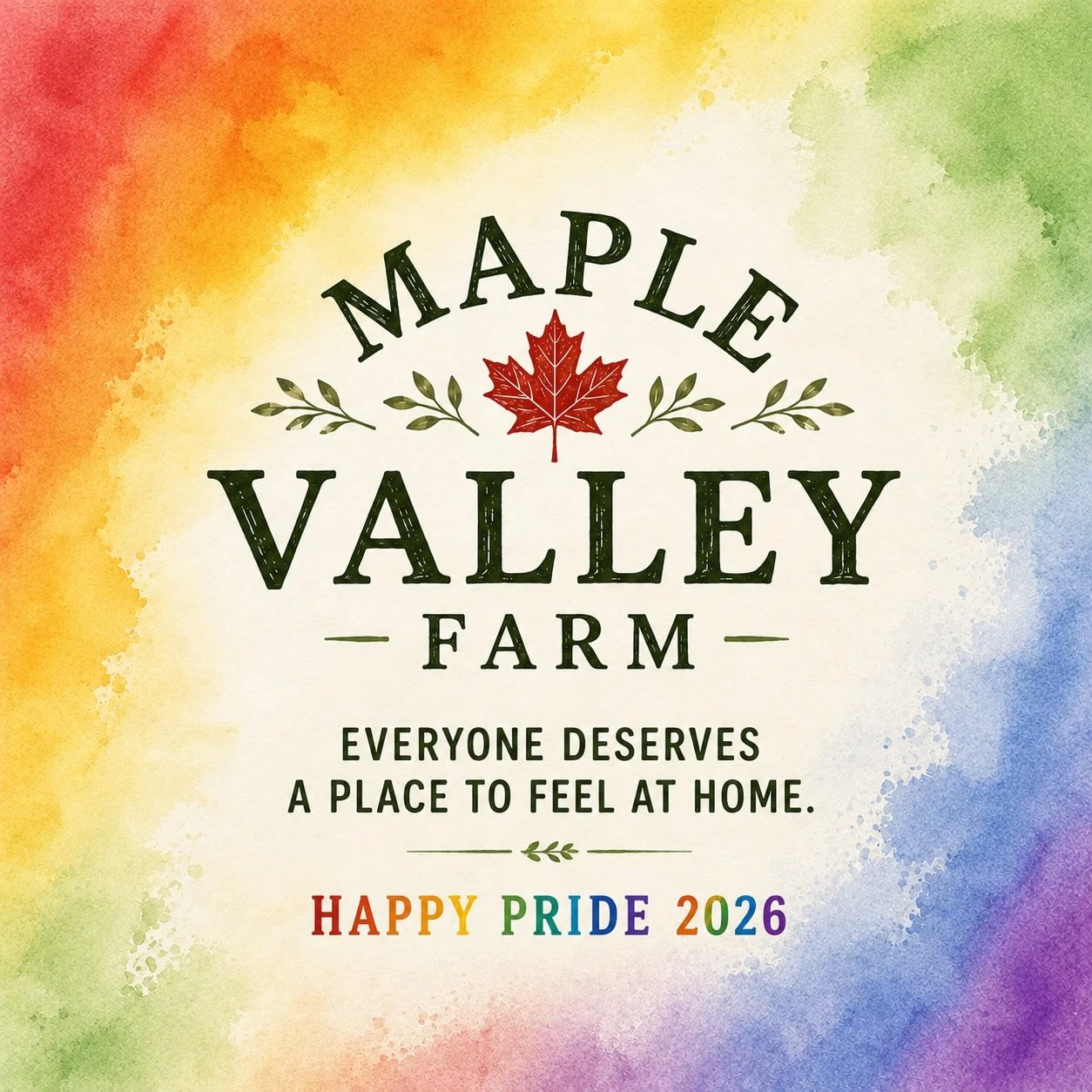 Everyone deserves a place to feel at home.
#happypride