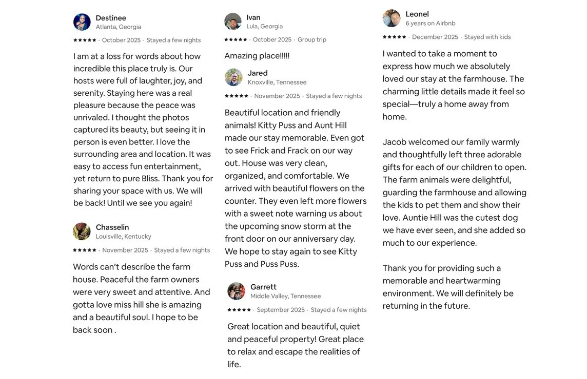 Maple Valley Farm House Reviews 2026