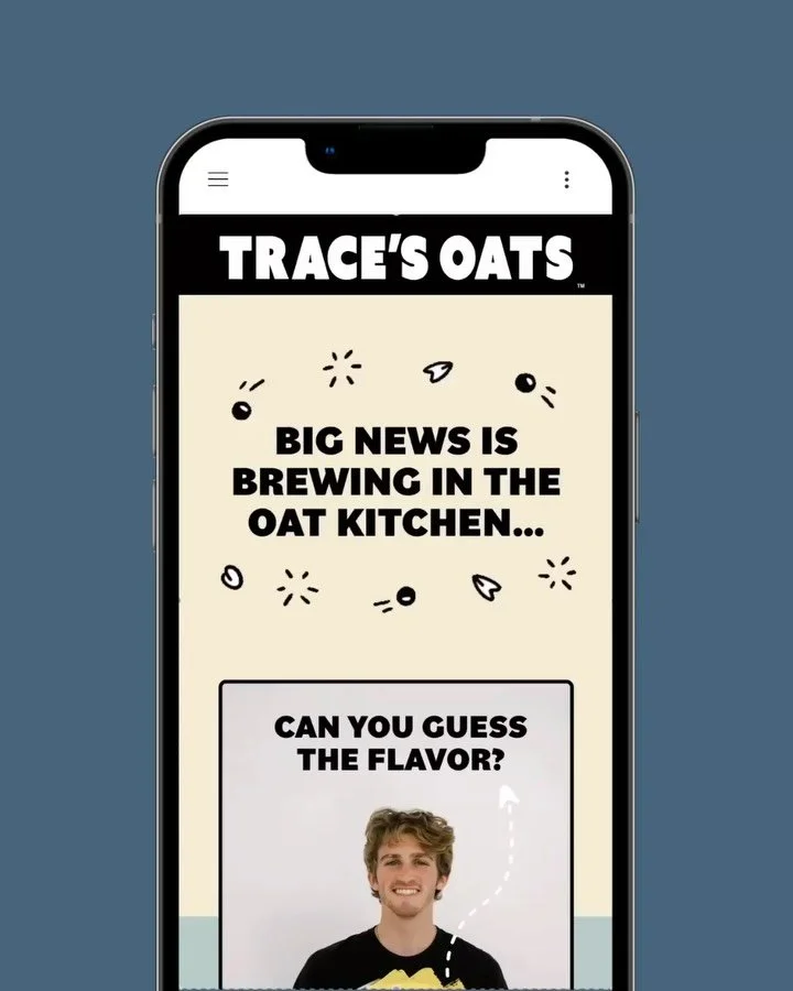 Is email marketing part of your next launch? If not, you&rsquo;re missing out.

Our client, Trace&rsquo;s Oats, knew a new product drop wouldn&rsquo;t be complete without a strong email campaign. We created teaser emails to build anticipation for his