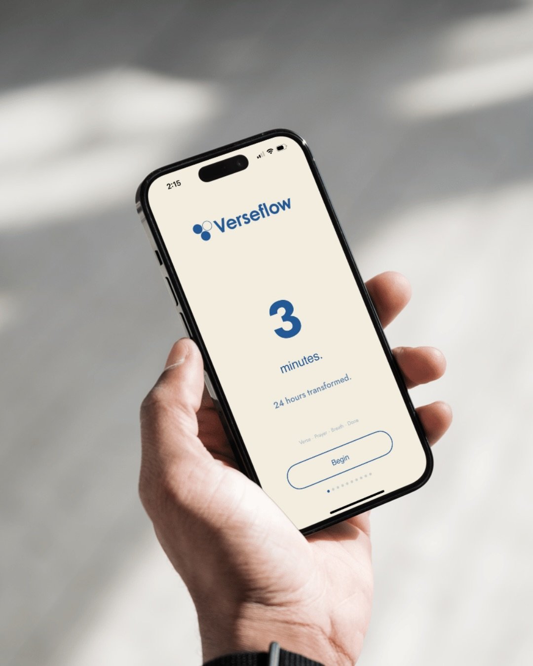 Recently, we partnered with @verseflowapp on a custom branding project for their new app. We designed a minimal-style branding to create a calm, focused, and meaningful user experience.

Their app supports daily engagement through guided meditation a
