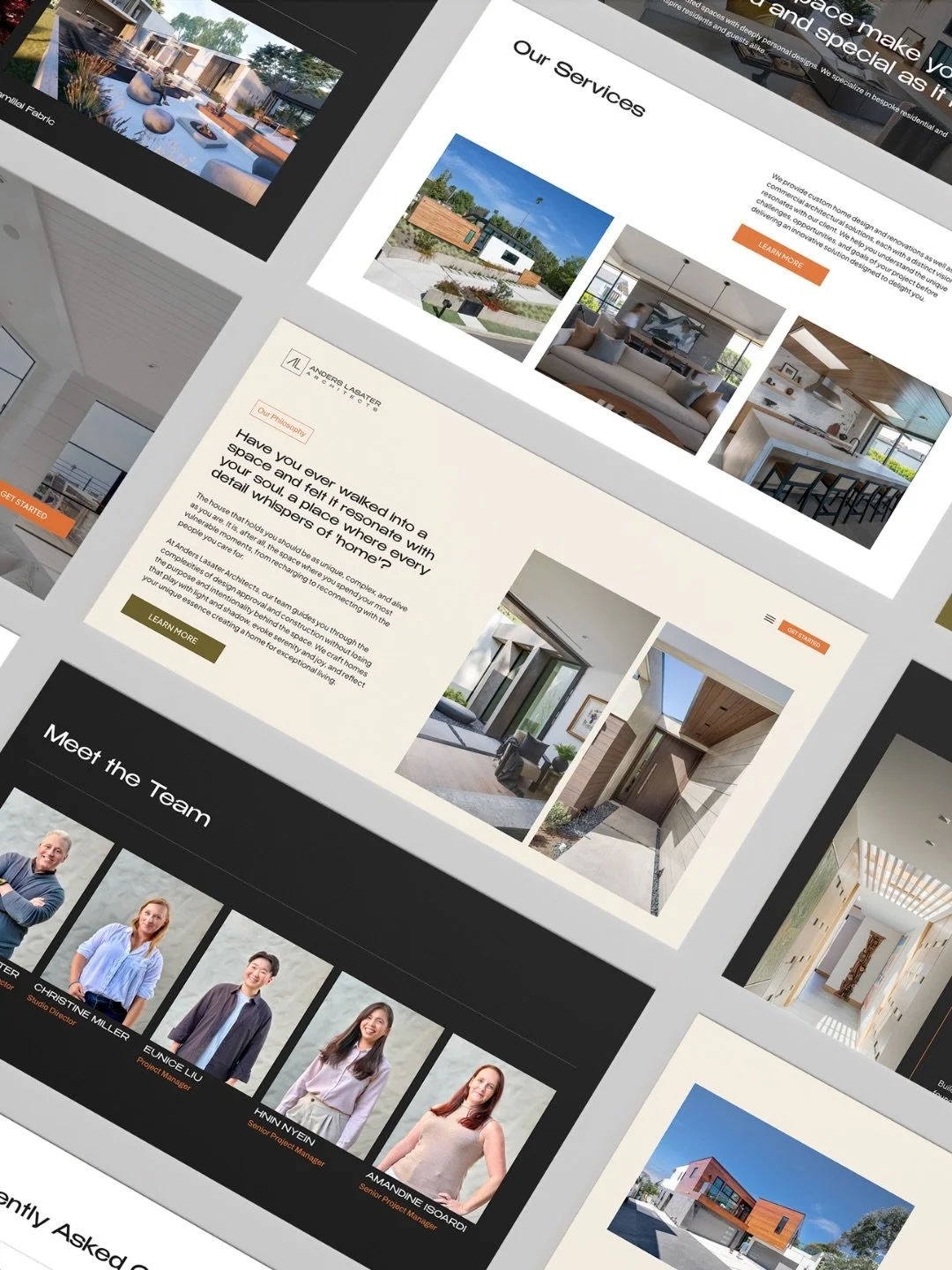 ✨ Client Spotlight: Anders Laster Architecture ✨

What started with a single strategy session quickly turned into a true creative partnership.

After developing a clear messaging framework and brand strategy, our team moved into a full brand refresh,