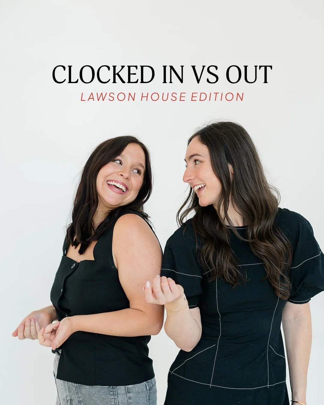 Whether we&rsquo;re clocked in or out, you know we&rsquo;re having a good time (and probably still thinking about your project)! 👩🏻&zwj;💻&hearts;️