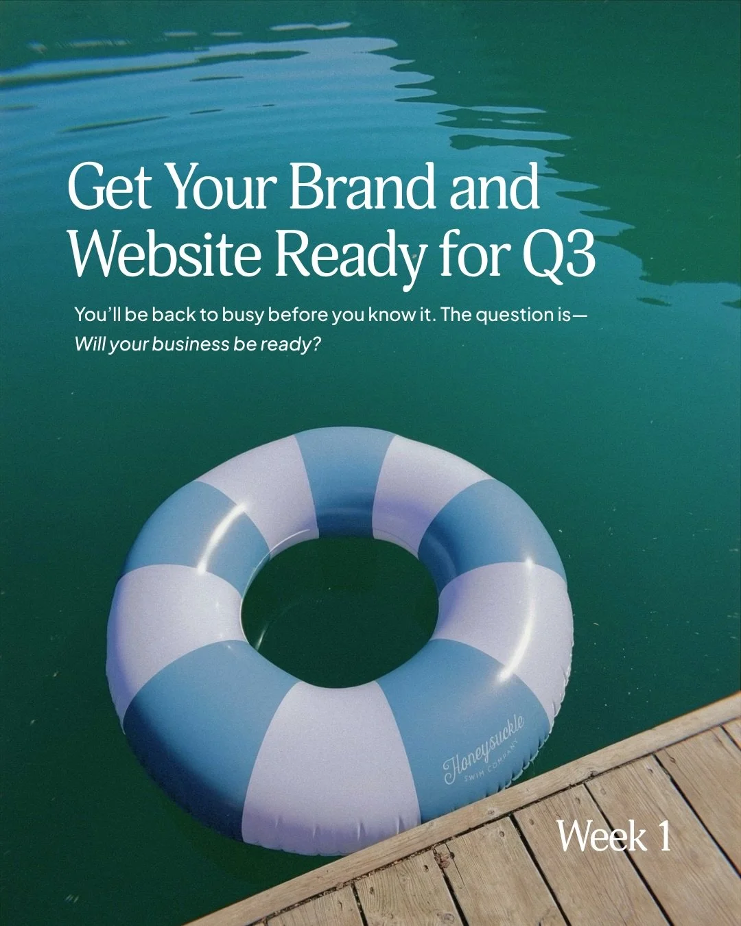 Summer is actually the perfect time to give your brand visuals a refresh &mdash; and no, that doesn&rsquo;t mean a full rebrand. It means taking an honest look at the first impression your brand is making right now and asking whether it still fits.

