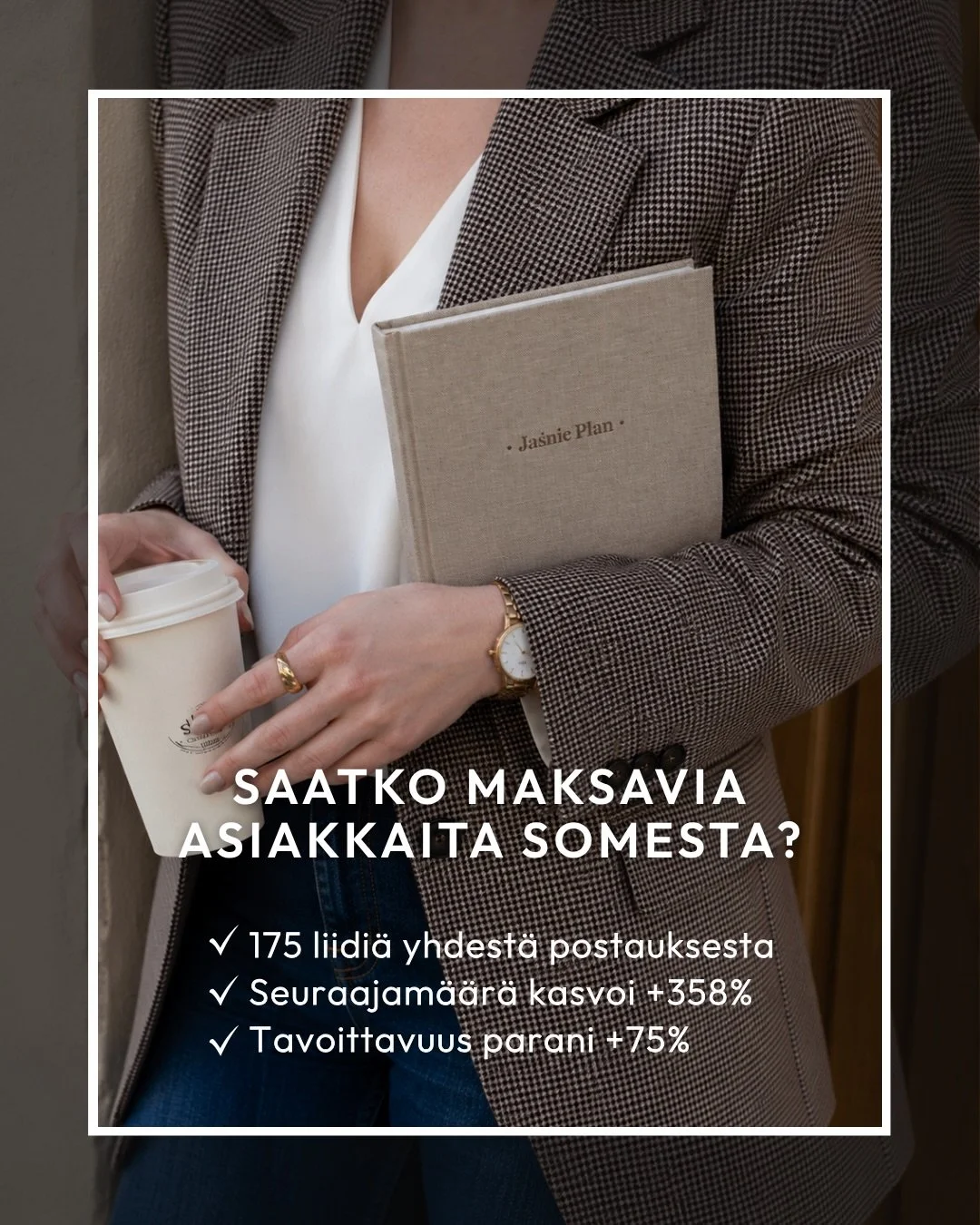 Yh&auml; useampi yritt&auml;j&auml; tuskailee somen kanssa ja se on t&auml;ysin ymm&auml;rrett&auml;v&auml;&auml;. 😓

Kanavasi saattaa saada n&auml;kyvyytt&auml;, mutta ent&auml;p&auml; tuloksia? 🤔

Yksi toimiva postaus voi parhaimmillaan:
&ndash; 