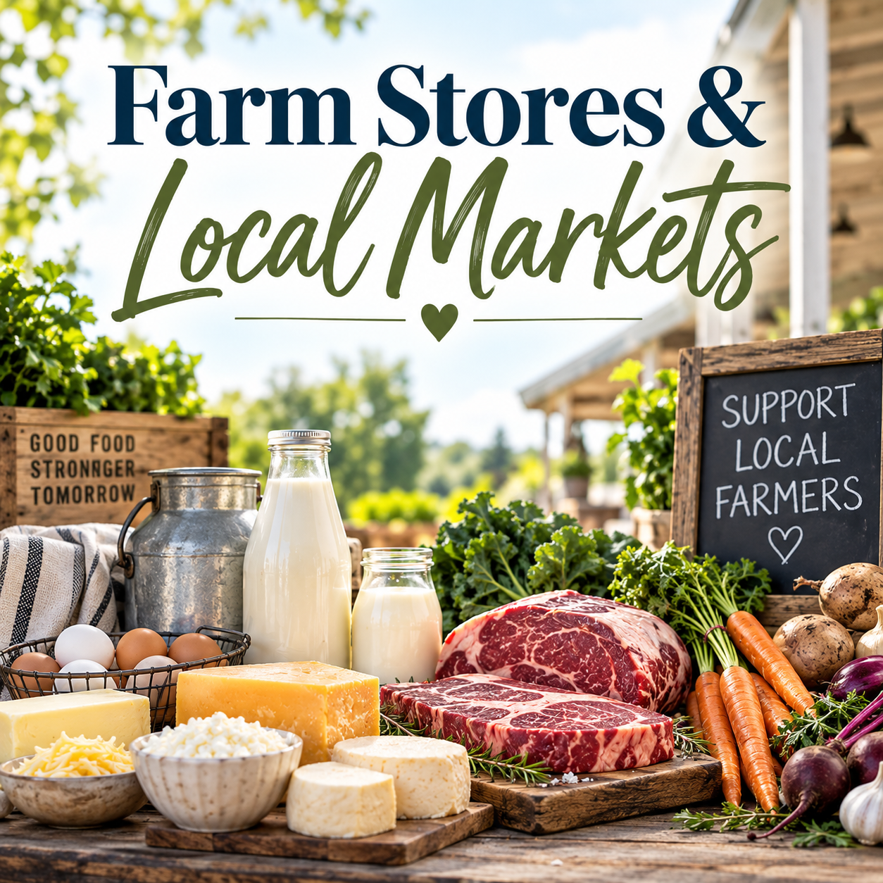 Farm Stores and Markets - THIS PAGE IS UNDER CONSTRUCTION &amp; DOES NOT HAVE COMPLETE INFORMATION AT THIS TIME.