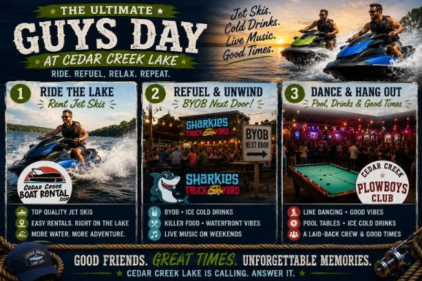 Lake Days & Late Nights at Cedar Creek Lake