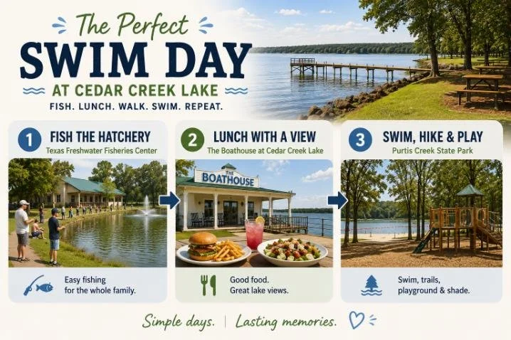 Family Fishing & Swim Day at Cedar Creek Lake