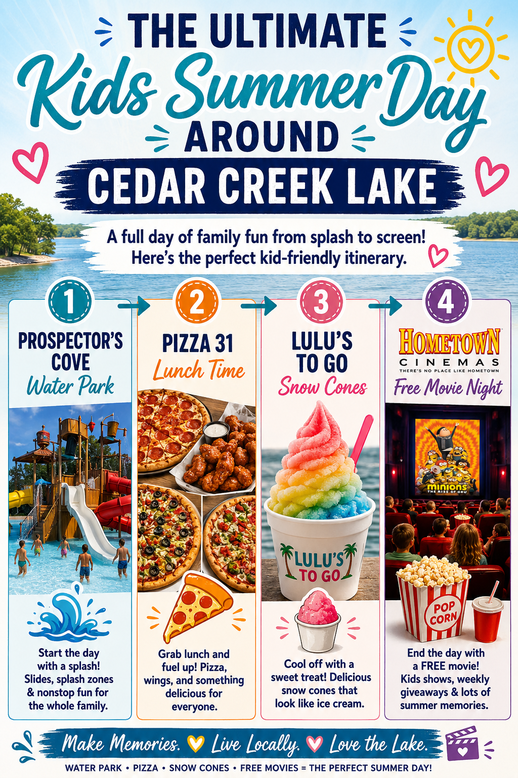 The Ultimate Water Park Day at Cedar Creek Lake