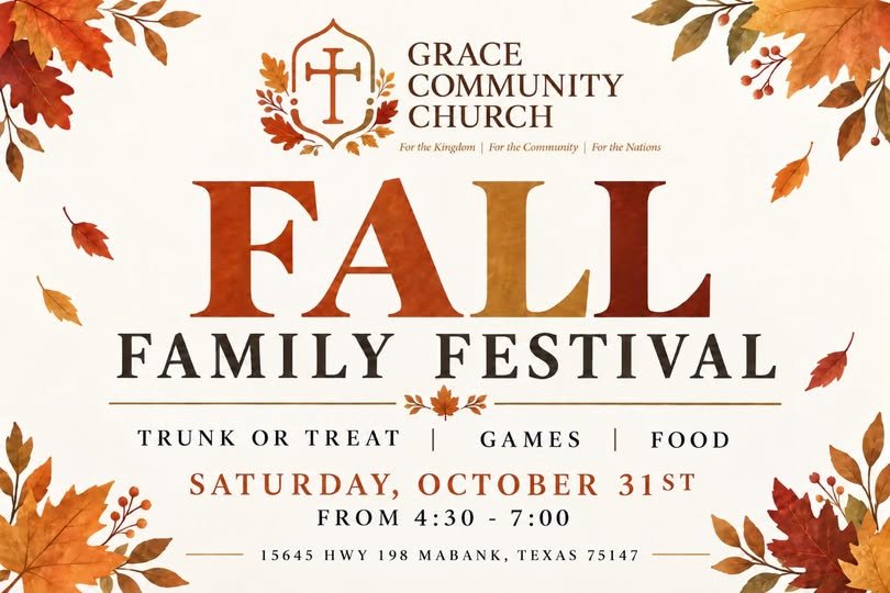 Fall Festival @ Grace Community Church