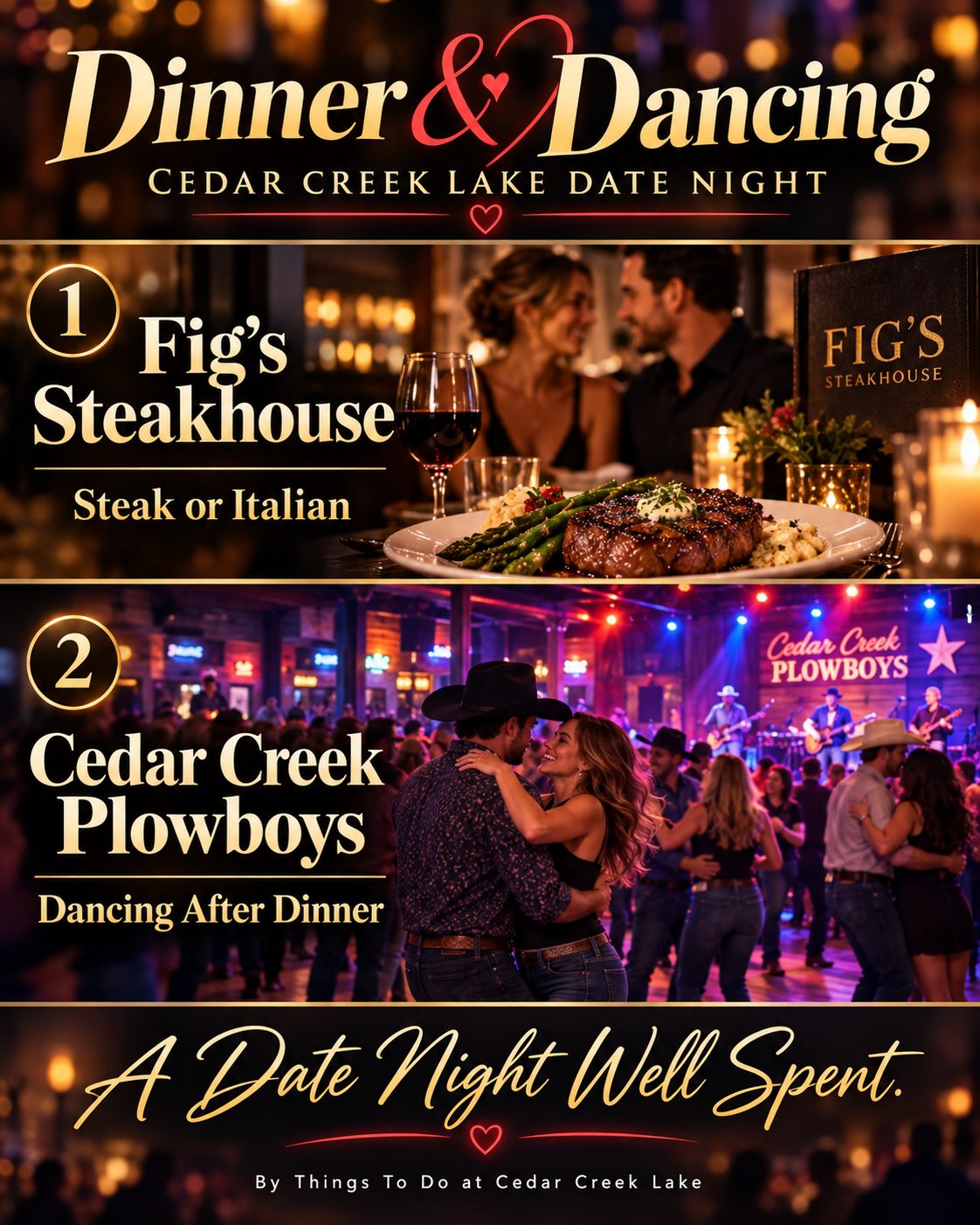 A Night to Remember at Cedar Creek Lake