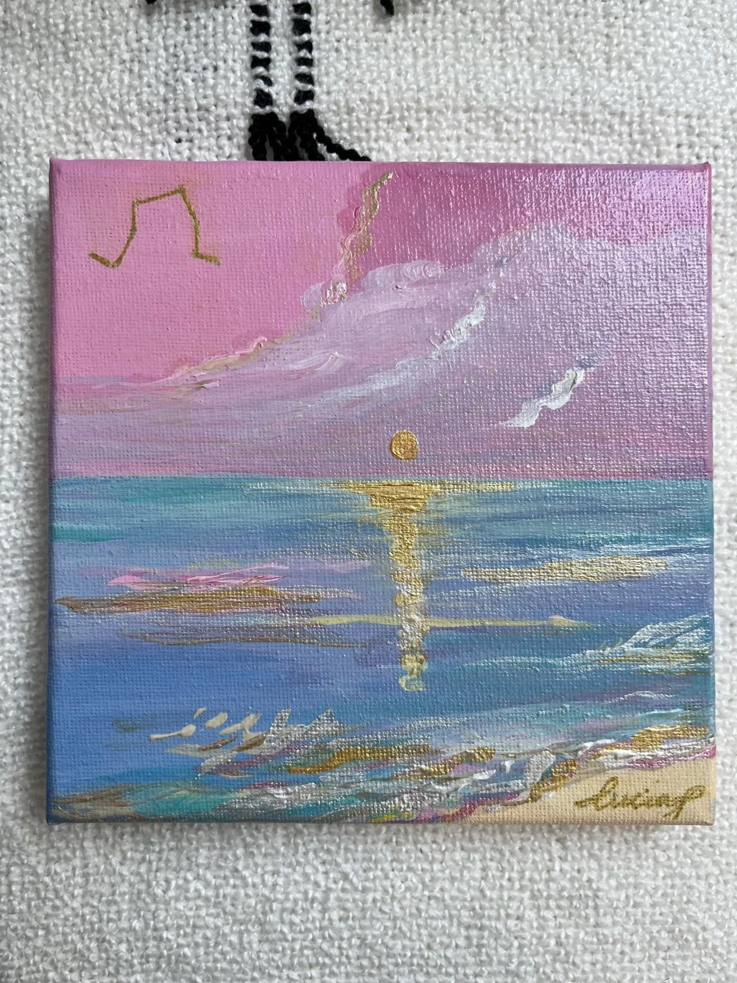 STAR SIGN PAINTINGS ✨🩵🌟🌌

currently on sale on my website but not for long! sale ends tonight ✨🤭

for sale on www.luciapaps.com 🎀

the star sign paintings would make the perfect xmas gift 🎄

free gift wrapping in tissue paper &amp; a bow 💗 
ea