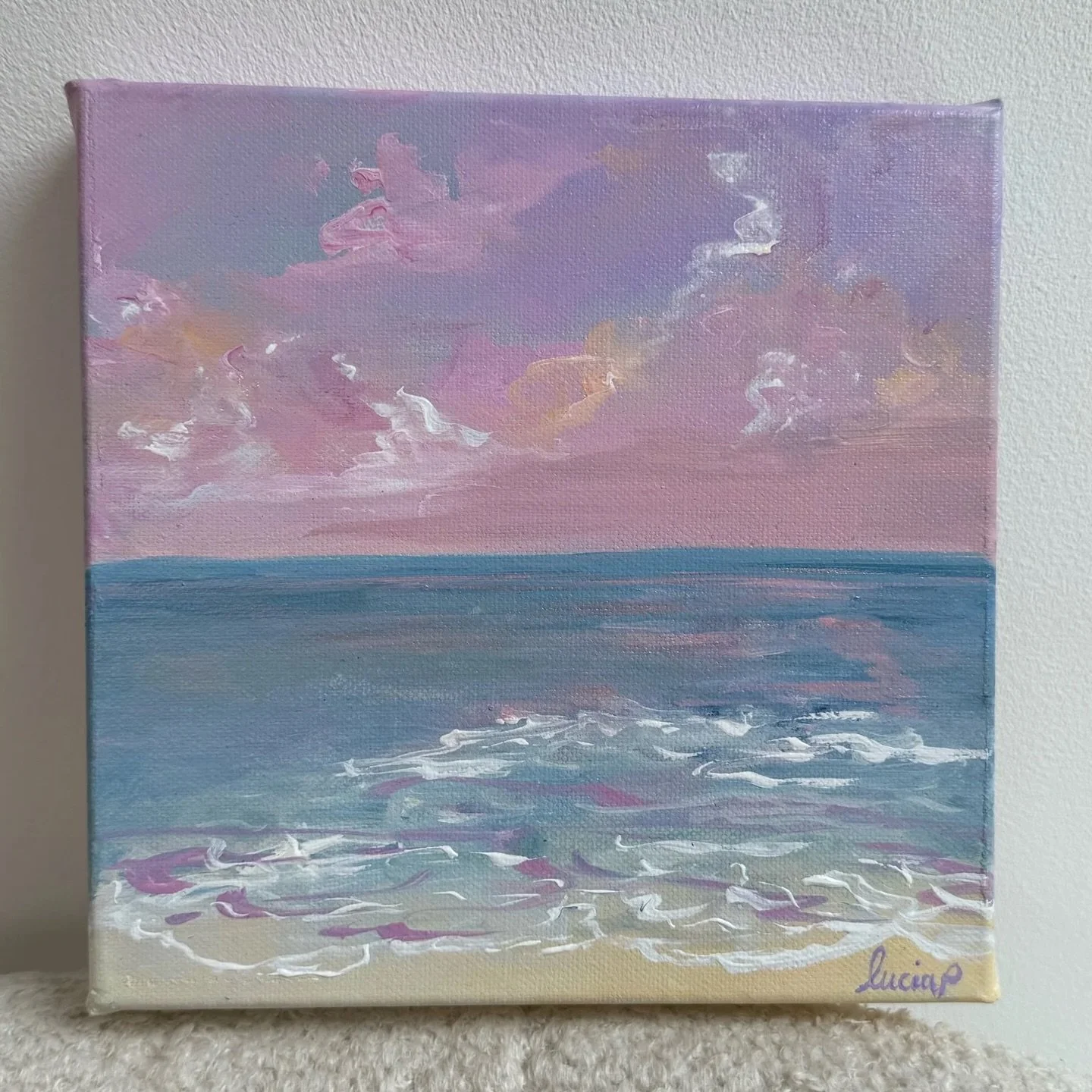 coastal art to make you slow down and relax 🤍 transporting you to a place of calm 🩵🩵🩵🩵🌊