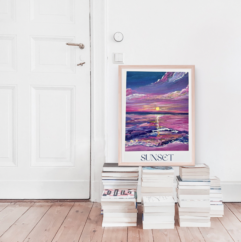 A4 Print: Sunset