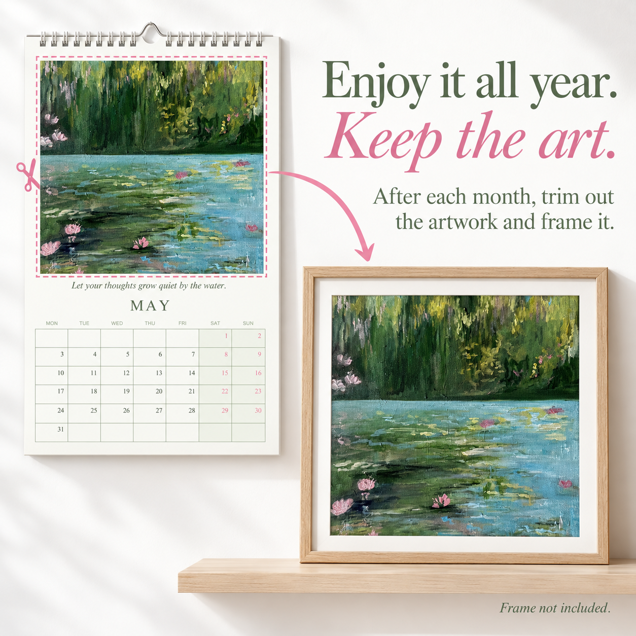 From monthly calendar to framed art-5.png