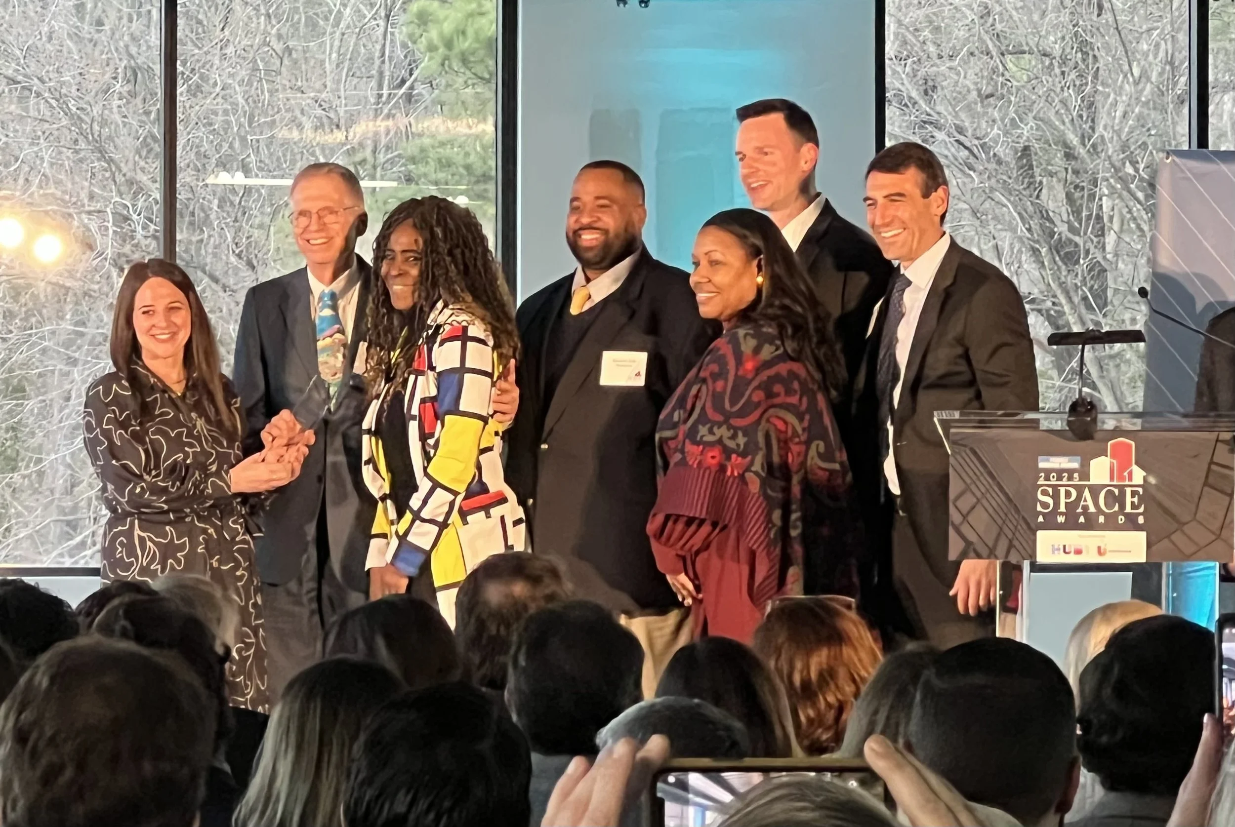 Triangle Business Journal's 2025 Space Award for Top Hospitality/Entertainment Development awarded to The Hampton Inn & Suites Pittsboro