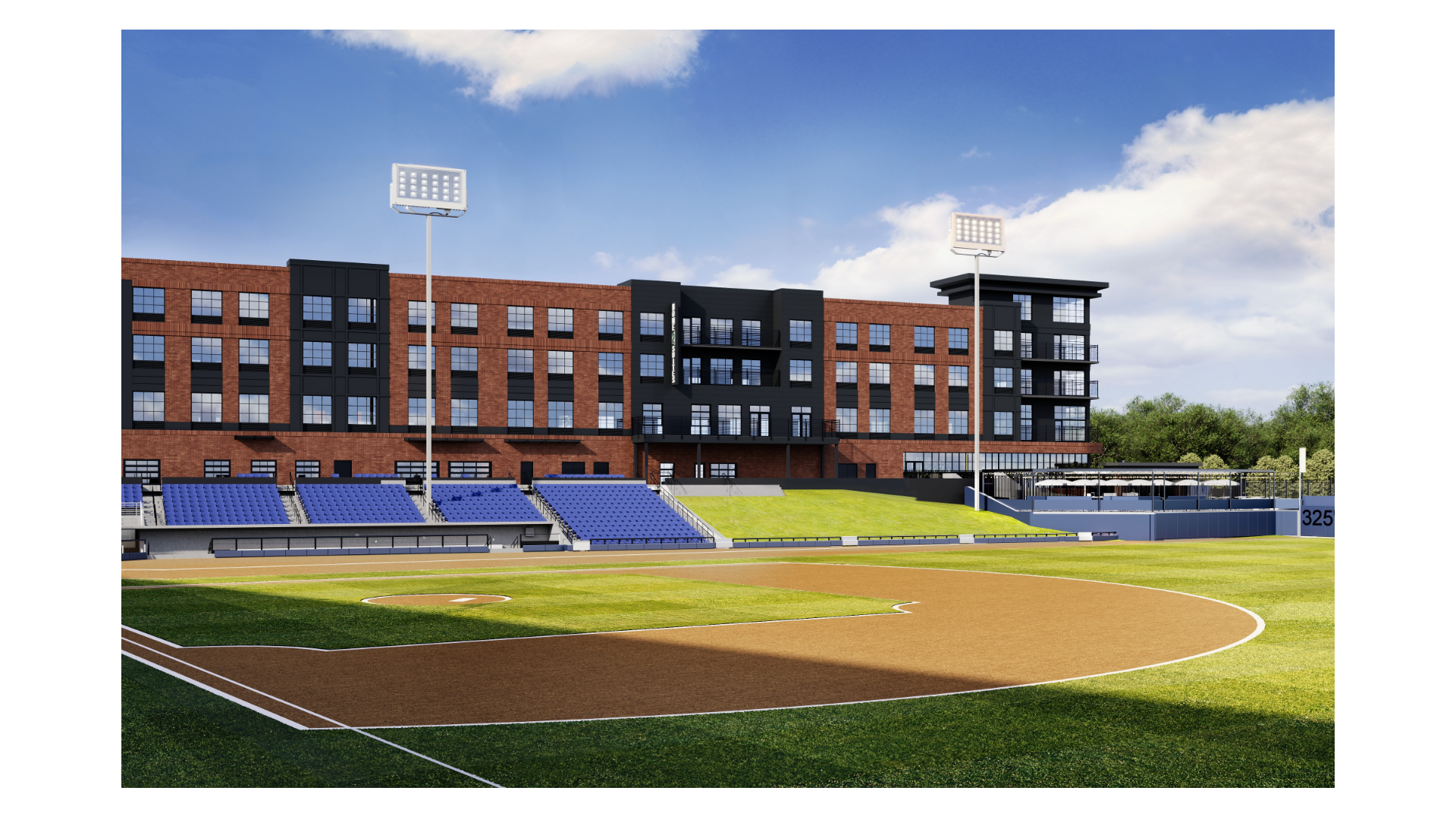 BryantCorp Holds Topping Out Ceremony for New Hotel Connected to Baseball Stadium in Wilson, NC