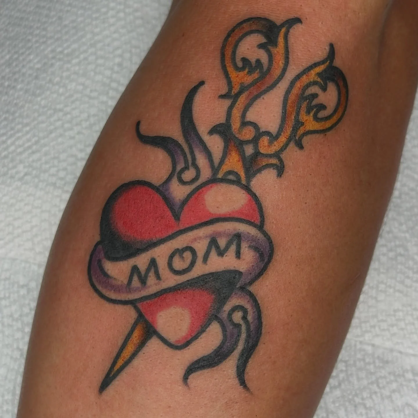 Done by @verycontent Can&rsquo;t go wrong with a tattoo for mom