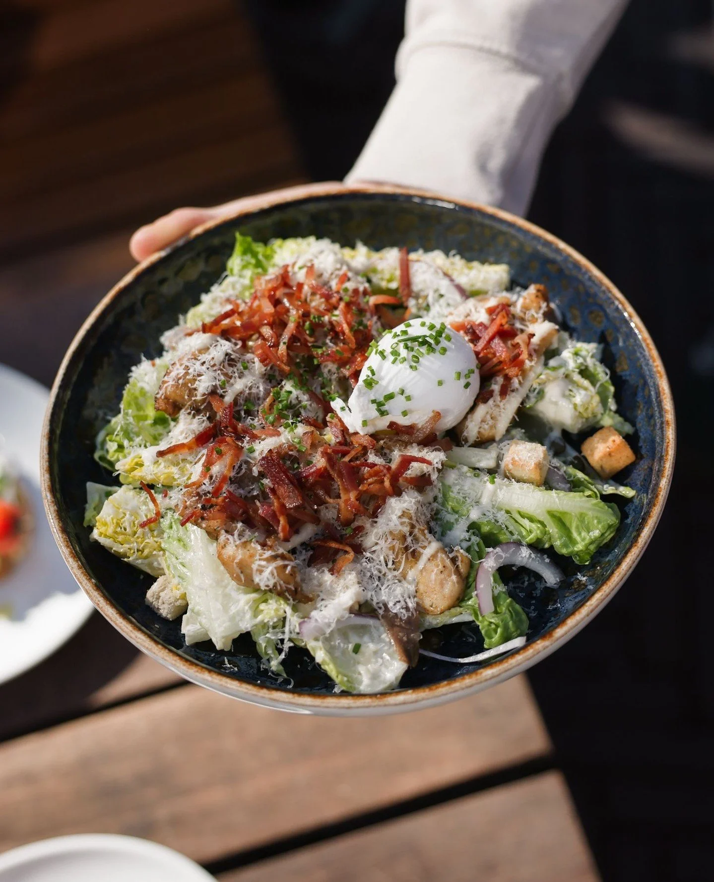 Lunchen op het Gerard Dou!⁠
⁠
Caesarsalade 🥬