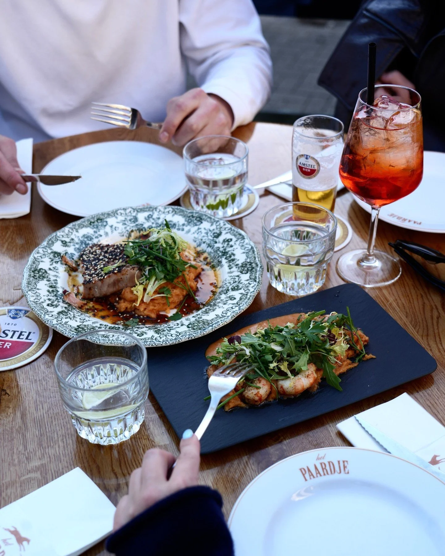 Dineren aan het tonnetje!