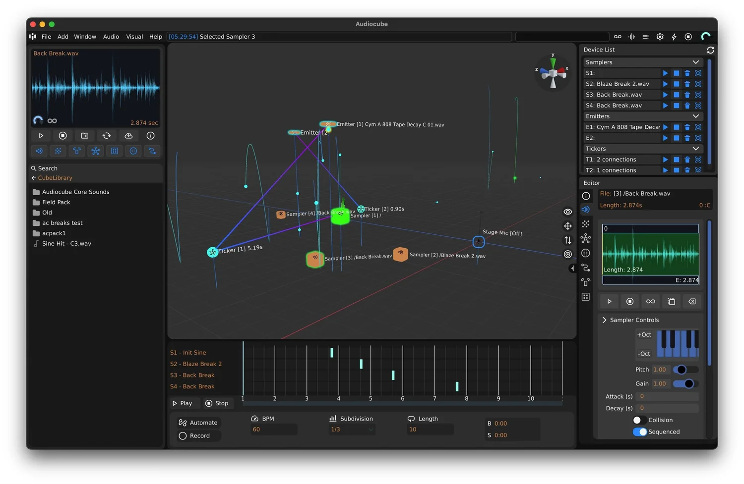 3d sound: create, listen, experience | Audiocube