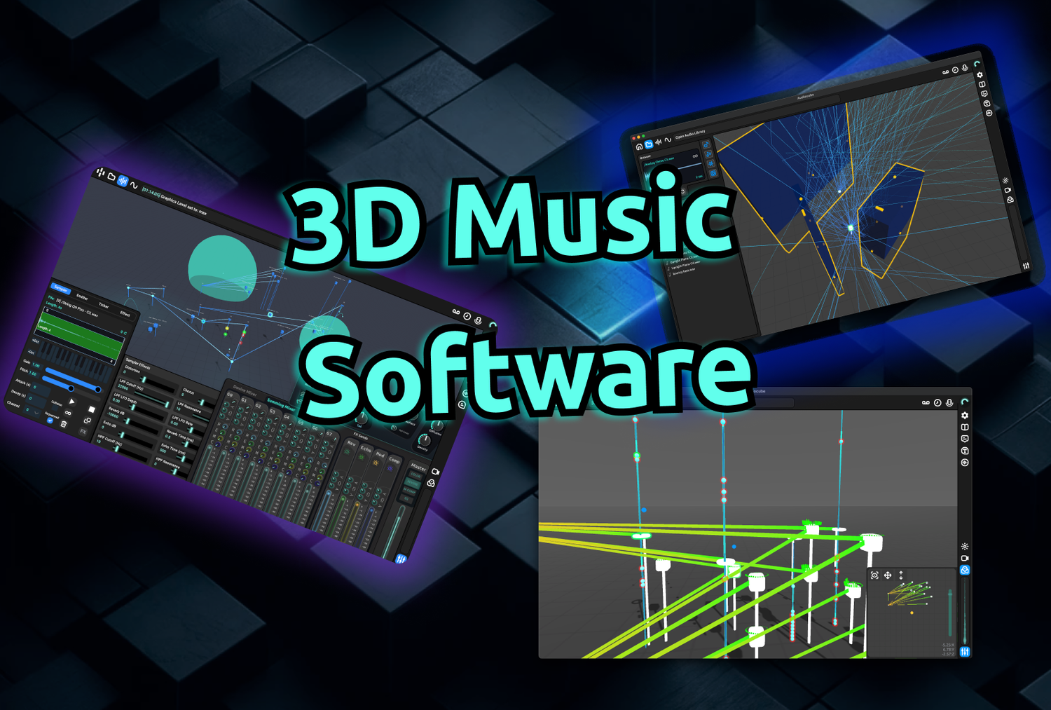 3D Music Software: Create, Listen, Explore — Audiocube