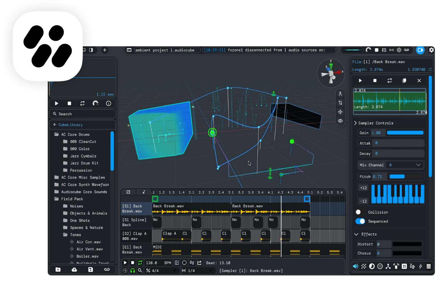 Audiocube Pro - DAW