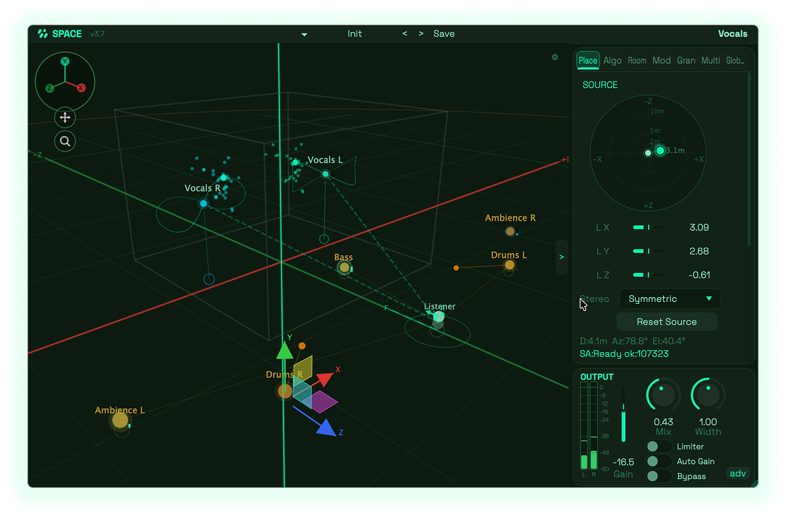 Audiocube Space - Plugin
