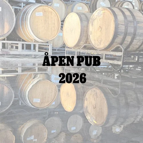 Åpen pub, sommeren 2026