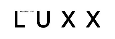 Logo displaying the word 'LUXX' in bold, black letters with 'THE TIMES' in small, upper-left corner.
