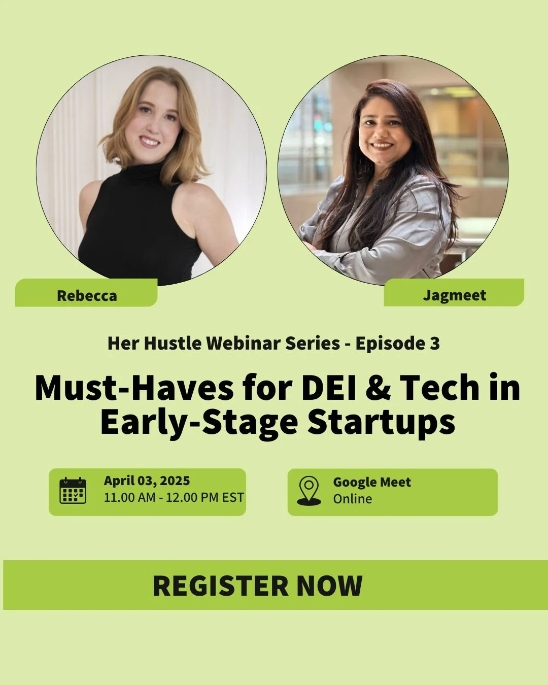 Rebecca Lyons talks with Jagmeet at Opulent Castle on must haves for DEI & tech in early-stage startups