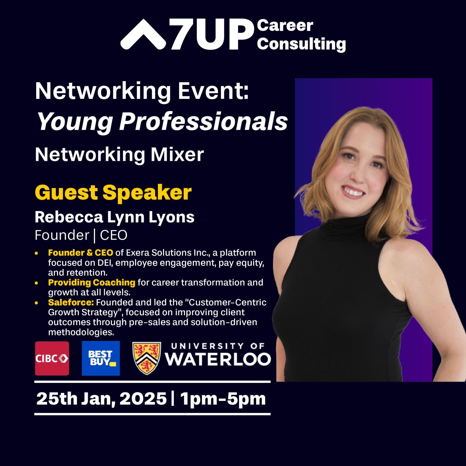 Rebecca Lyons is the keynote speaker for the Young Professionals Networking Mixer