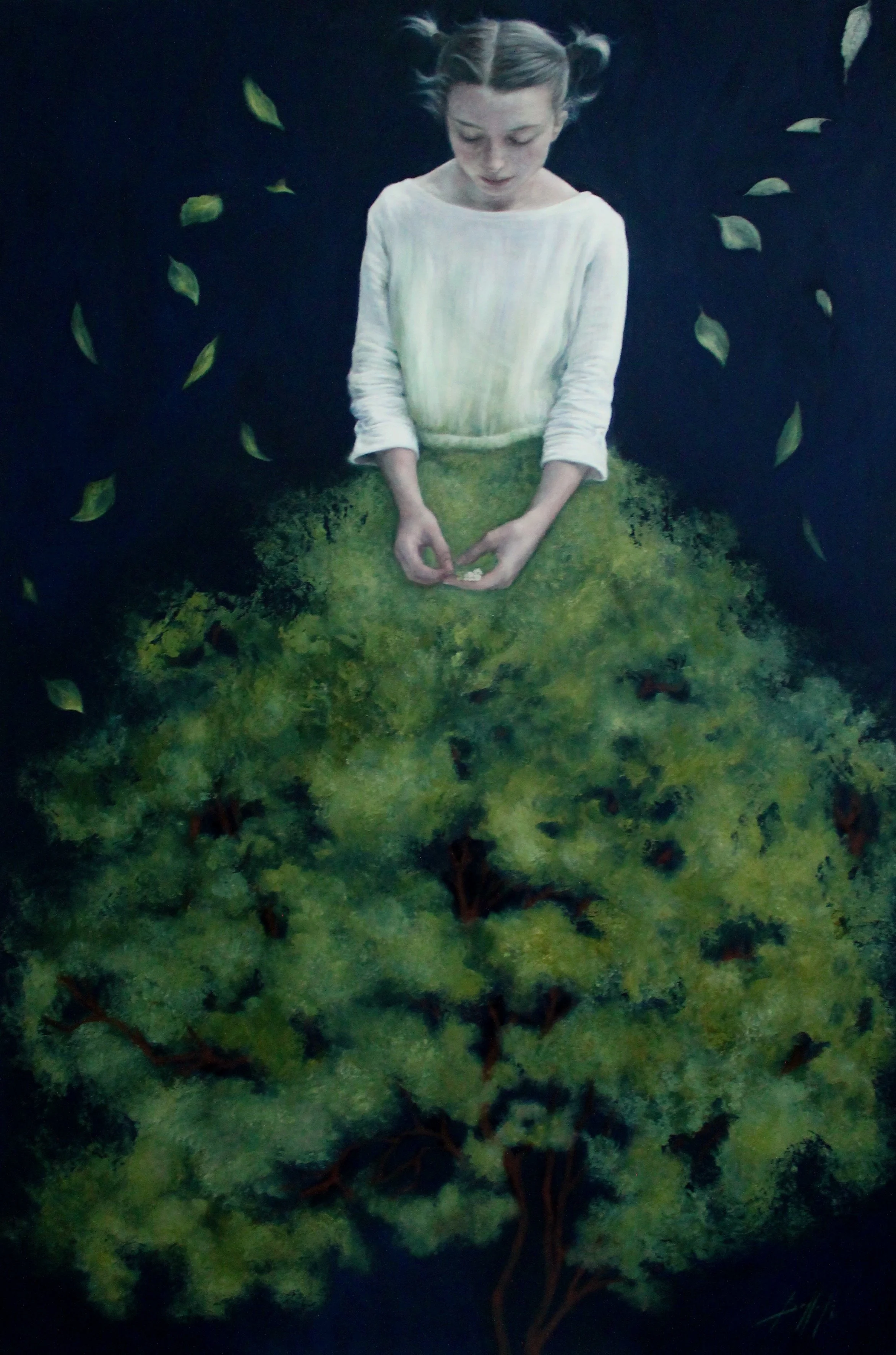 The last tree - acrylic colors on canvas - 80x120 - 2025 (SOLD)